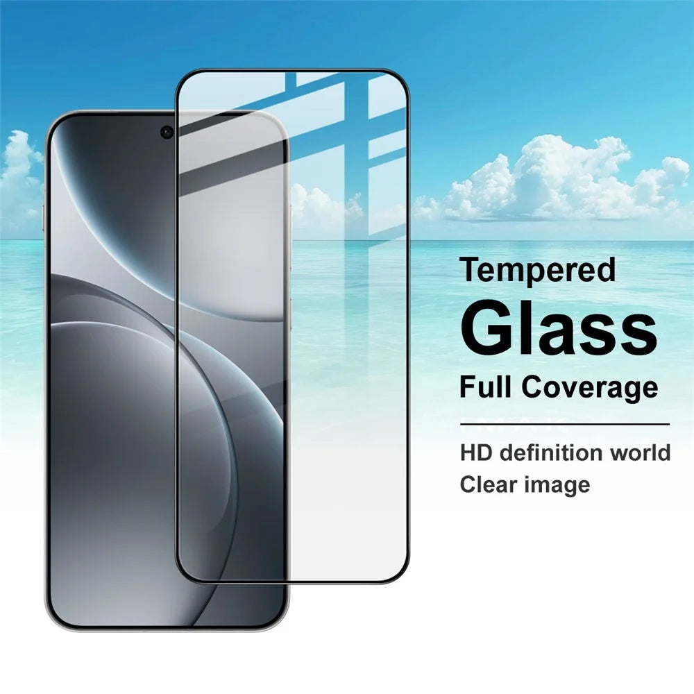 IMAK Pro+ Series For Oppo Find X9s 5G / Find X9 5G Screen Protector Full Coverage Tempered Glass Film (Fingerprint Unlock) - 3