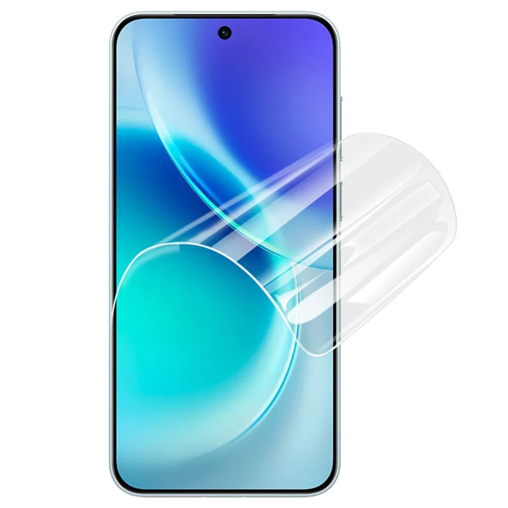 IMAK Hydrogel Film 4th For vivo X300 5G / Find X9s Pro 5G Full Screen Protector Ultra Clear Full Glue Soft TPU Film (Fingerprint Unlock) - Transparent - 1