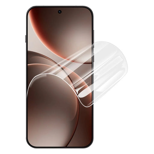 IMAK Hydrogel Film 4th For Oppo K15 Pro+ 5G / Find X9 Pro 5G Full Screen Protector Ultra Clear Full Glue Soft TPU Film (Fingerprint Unlock) - Transparent - 1