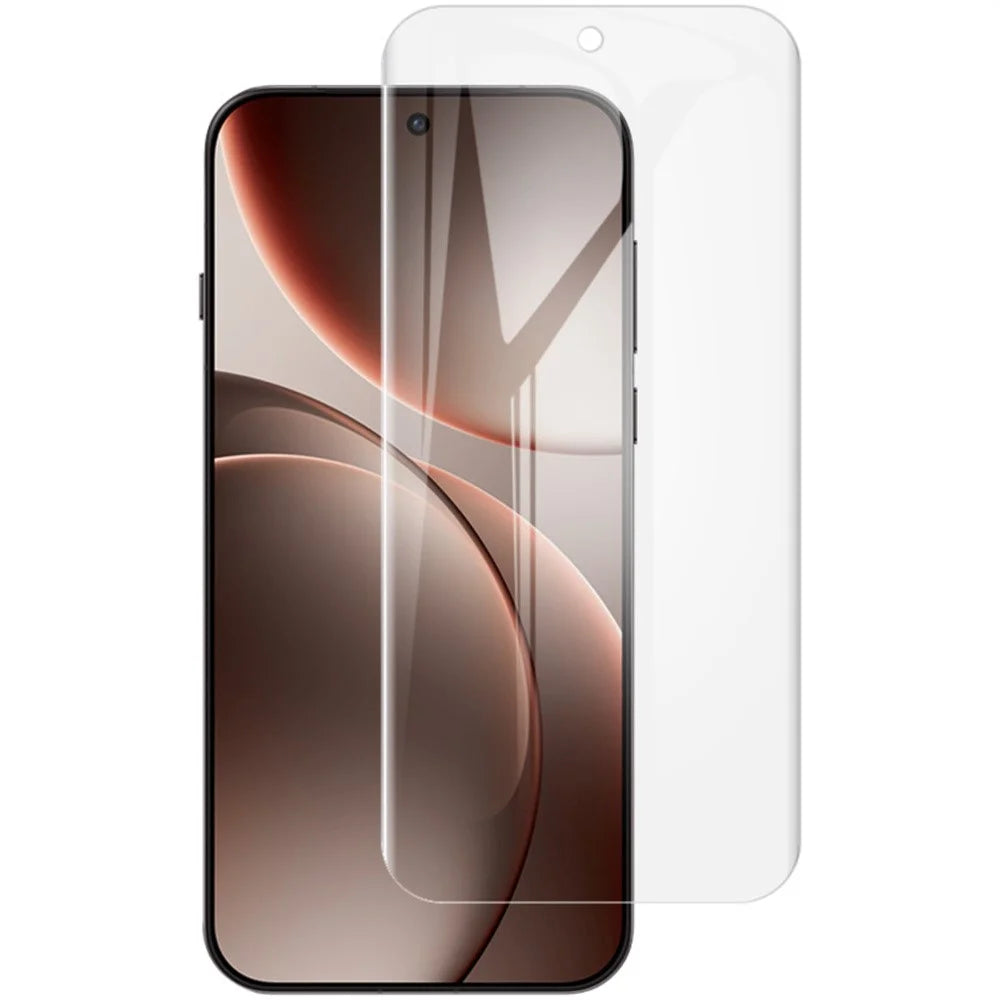 IMAK Hydrogel Film 4th For Oppo K15 Pro+ 5G / Find X9 Pro 5G Full Screen Protector Ultra Clear Full Glue Soft TPU Film (Fingerprint Unlock) - Transparent - 3