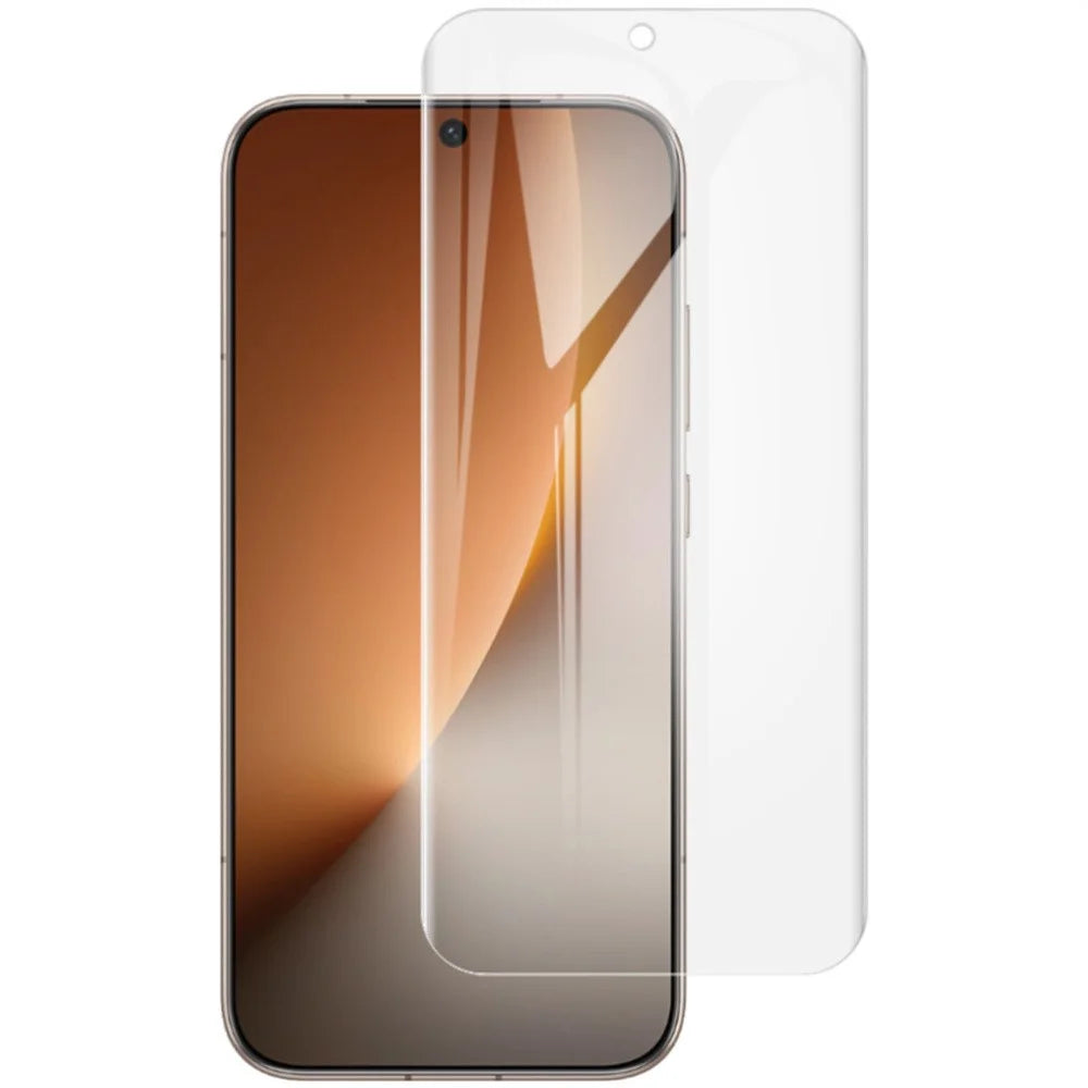 IMAK Hydrogel Film 4th For Honor Magic8 5G Full Screen Protector Ultra Clear Full Glue Soft TPU Film (Fingerprint Unlock) - Transparent - 3