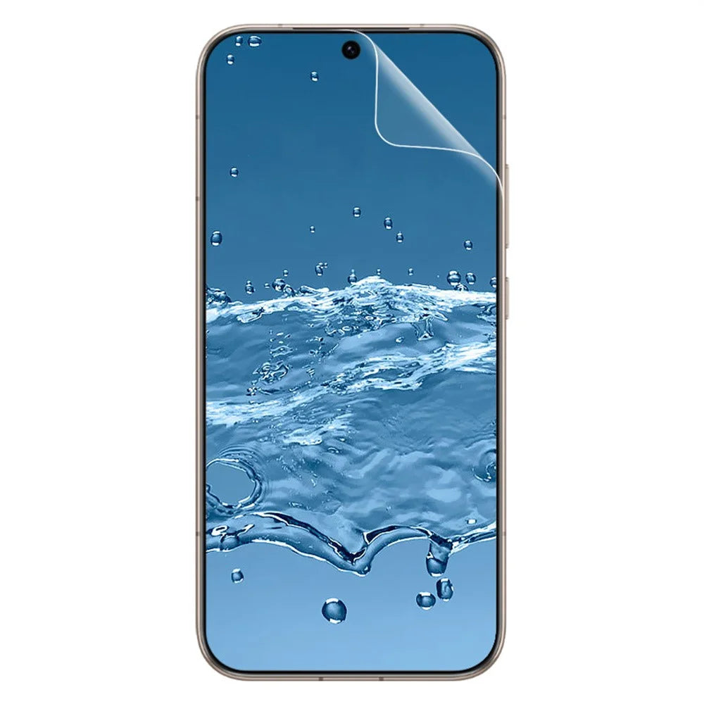 IMAK Hydrogel Film 4th For Honor Magic8 5G Full Screen Protector Ultra Clear Full Glue Soft TPU Film (Fingerprint Unlock) - Transparent - 4