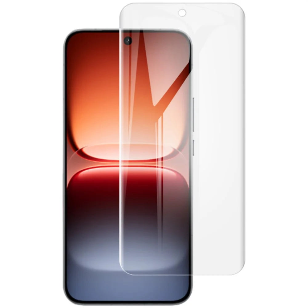IMAK Hydrogel Film 4th For vivo iQOO 15 5G Full Screen Protector Ultra Clear Full Glue Soft TPU Film (Fingerprint Unlock) - Transparent - 3