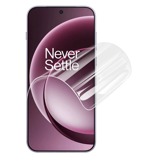 IMAK Hydrogel Film 4th For OnePlus 15 5G Full Screen Protector Ultra Clear Full Glue Soft TPU Film (Fingerprint Unlock) - Transparent - 1