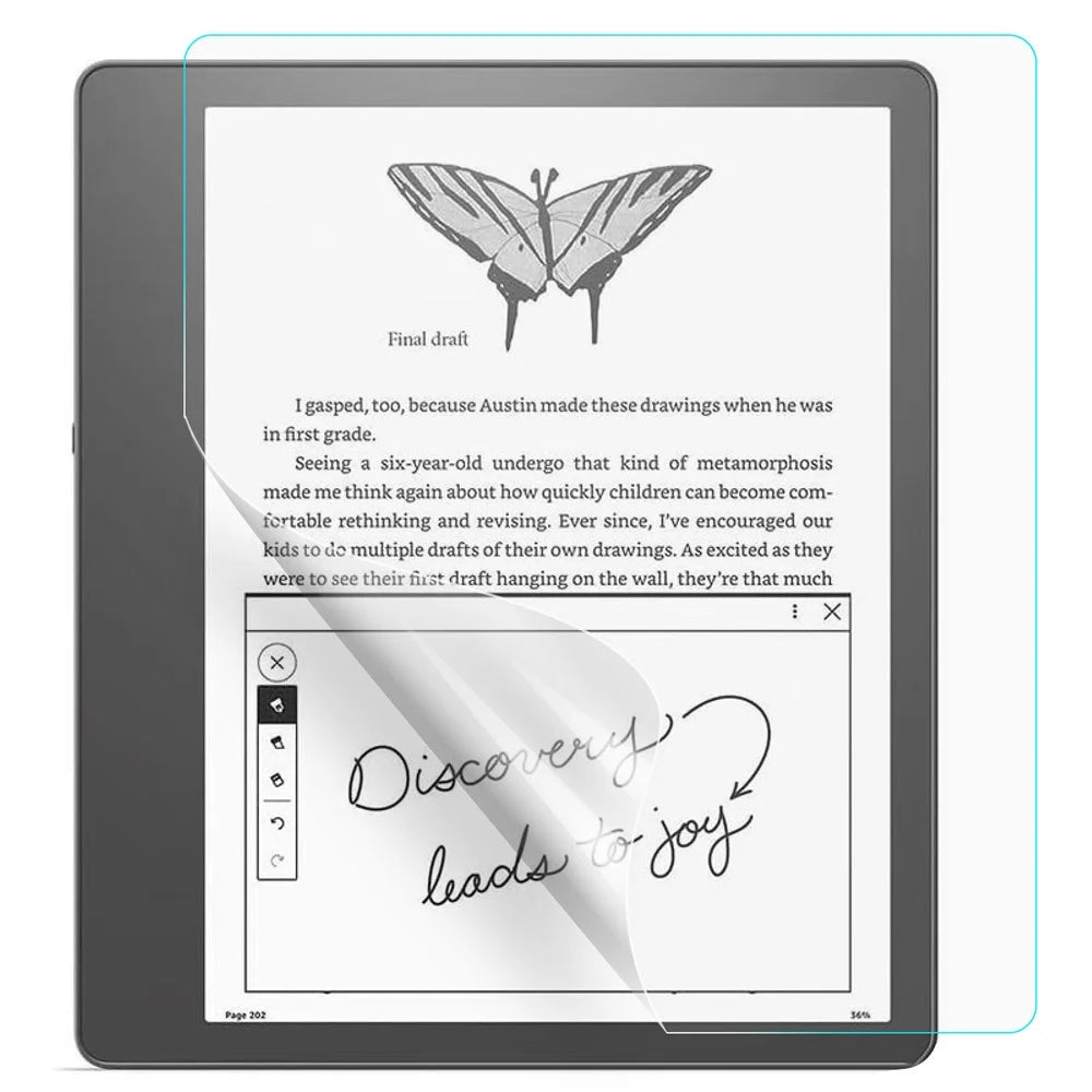 For Amazon Kindle Scribe 10.2 inch Screen Protector Ultra Clear Sensitive Touch Soft PET E-reader Full Screen Film - 1