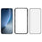IMAK For Honor Magic8 Pro 5G Full Screen Protector 3D Curved Full Glue Tempered Glass Film with Positioning Frame (Fingerprint Unlock) - 4