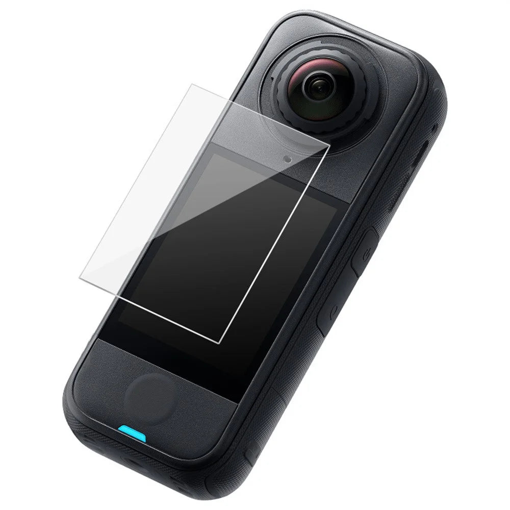 IMAK For Insta360 X4 Air Tempered Glass Screen Protector Clear Camera Film with Self Positioning Frame - 6