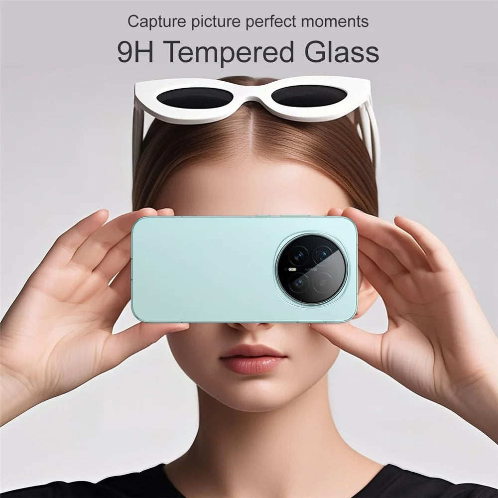 IMAK For Honor Magic8 5G Camera Lens Protector Tempered Glass Lens Film with Self Positioning Frame - 4