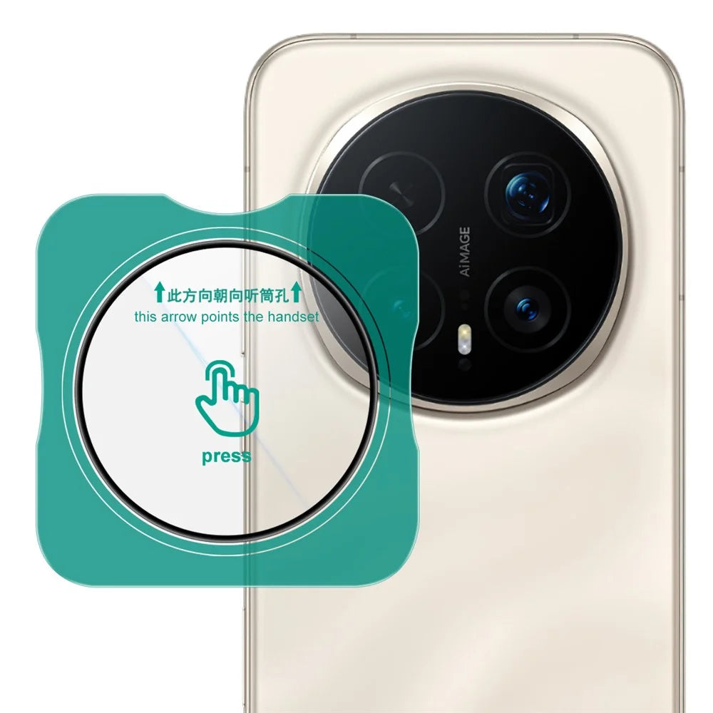 IMAK For Honor Magic8 Pro 5G Camera Lens Protector Tempered Glass Lens Film with Self Positioning Frame - 2