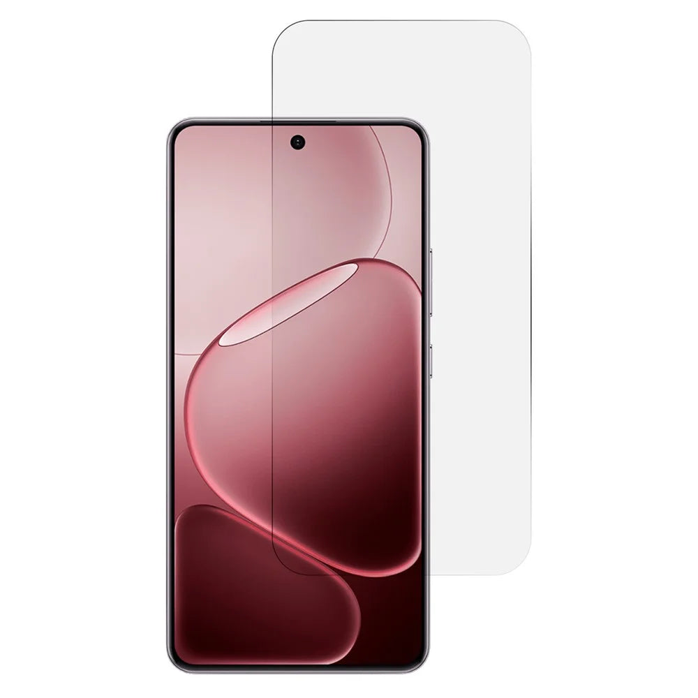 For Oppo A6 4G / A6 5G (Global) / A6x 4G / A6x 5G (Global) / A6x 5G (India) / A6t 4G / A6t 5G / A6s 4G / A6s 5G Screen Protector Full Glue High Aluminium Silicon Glass Film 2.5D Arc Edge (NOT Complete Covering) - 1