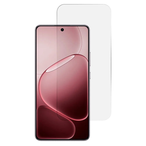 For Oppo A6 4G / A6 5G (Global) / A6x 4G / A6x 5G (Global) / A6x 5G (India) / A6t 4G / A6t 5G / A6s 4G / A6s 5G Screen Protector Full Glue High Aluminium Silicon Glass Film 2.5D Arc Edge (NOT Complete Covering) - 1