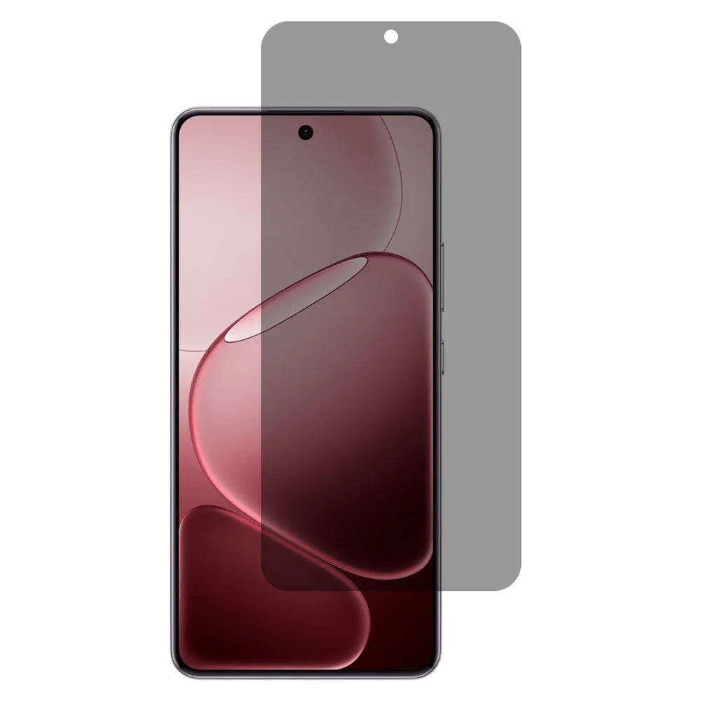 For Oppo A6x 4G / A6x 5G / A6x 5G (India) / A6t 5G / A6t 4G / A6s 4G / A6s 5G / A6 4G / A6 5G (Global) Anti Spy Full Screen Protector Full Glue High Aluminium-Silicon Glass Film - 1
