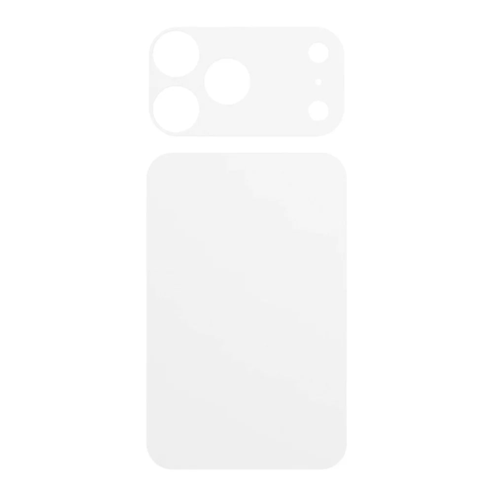 For iPhone 17 Pro Back Screen Protector Set with Camera Base Film Scratch-Resistant Anti-Explosion - 2