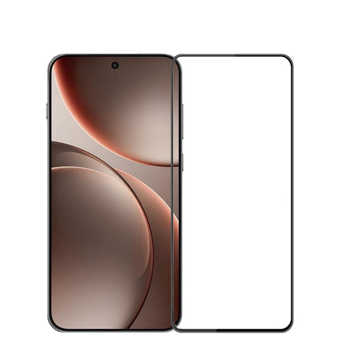 MOFI For Oppo Find X9 5G Screen Protector  9H 3D Curved Tempered Glass Film - Black - 1