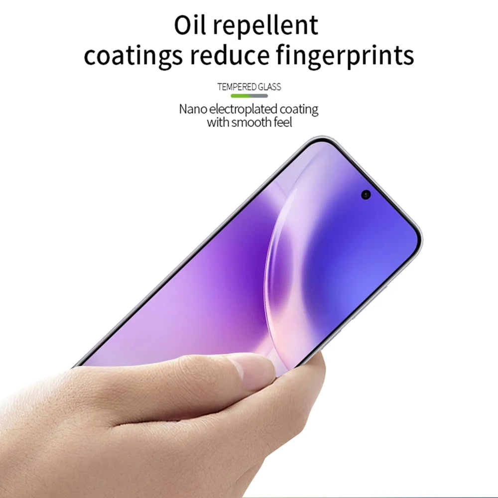 MOFI For vivo X300 5G Screen Protector  9H Full Glue Full Coverage High Aluminum-Silicon Glass Film - Black - 4