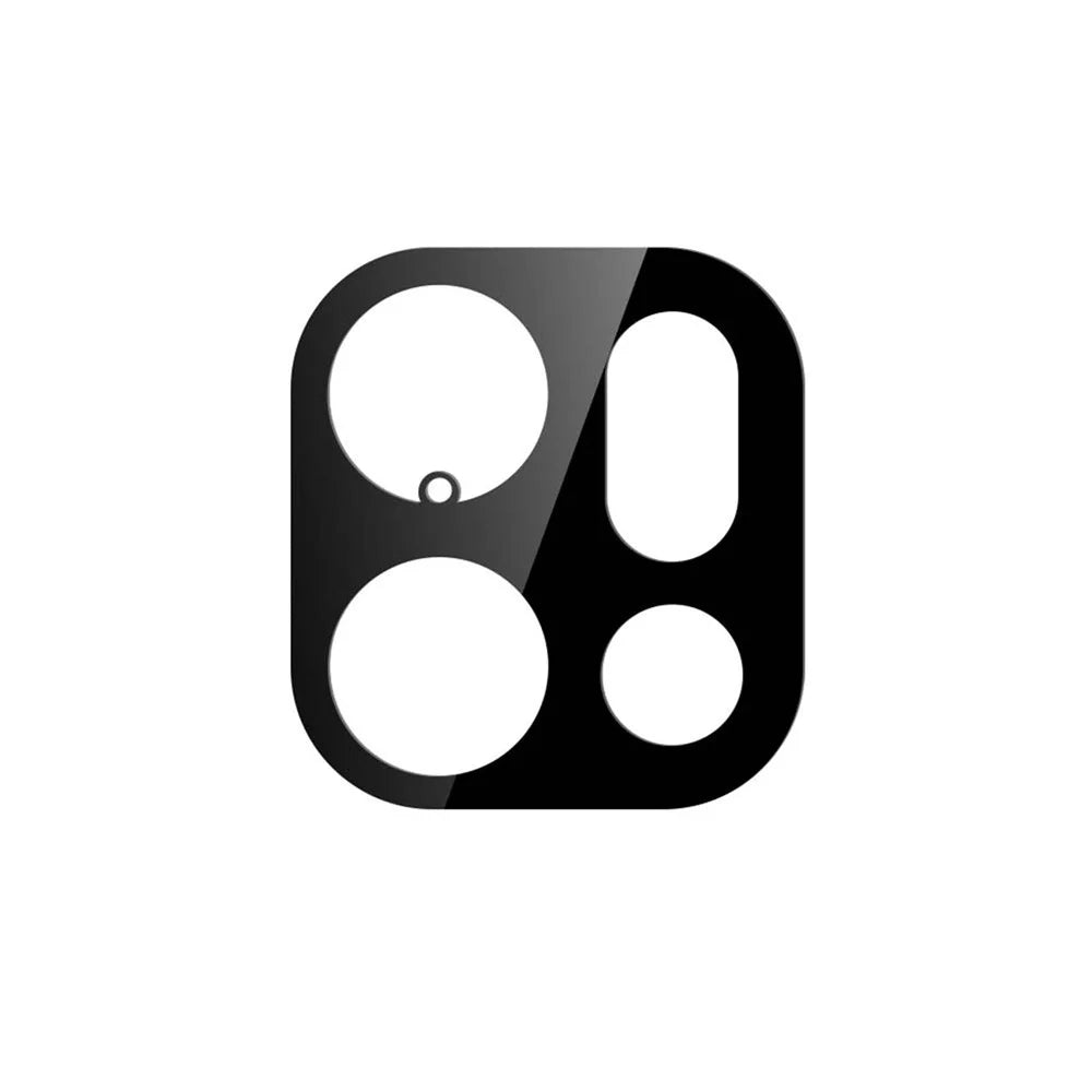 For Oppo Find X9 Pro 5G Camera Lens Protector with Black Circle Design Tempered Glass Full Coverage Lens Film - 2