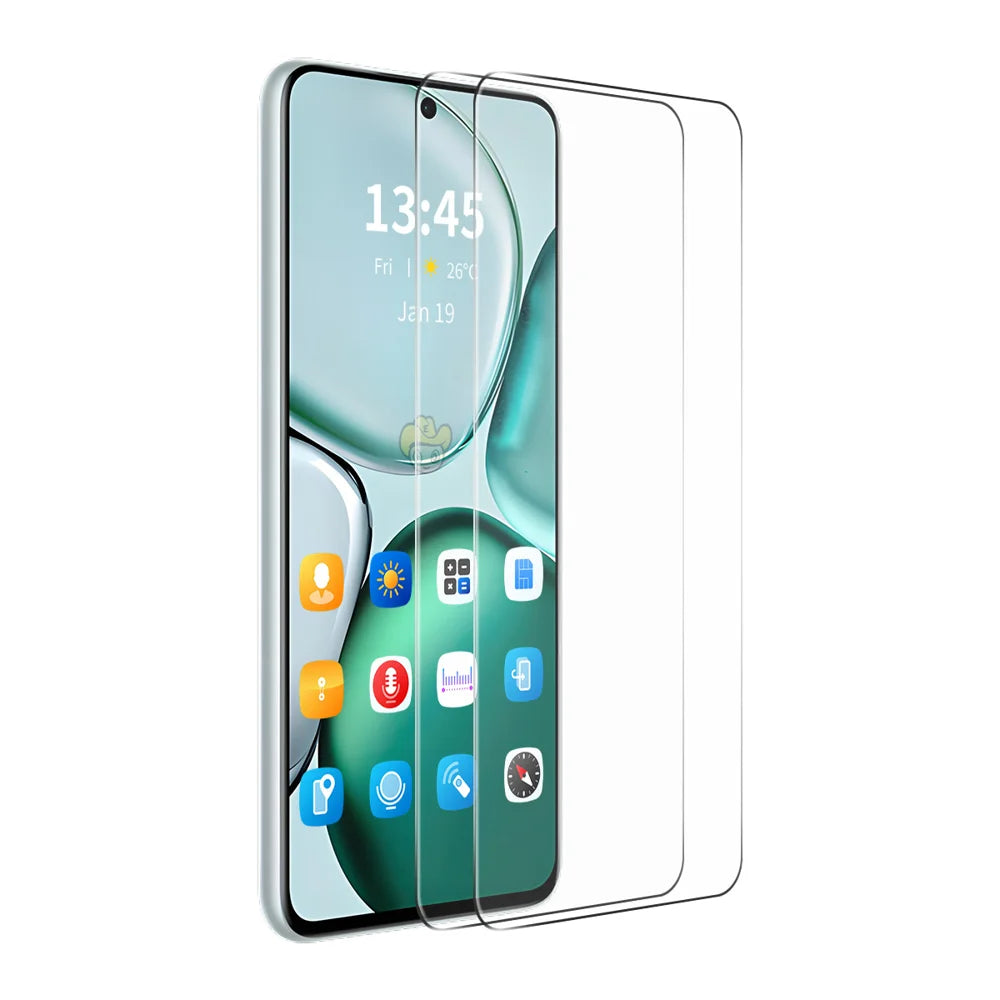 ENKAY HAT PRINCE For Oppo Find X9 5G 2Pcs Screen Protector   Fingerprint Unlock 0.18mm High Aluminum-silicon Glass - Transparent - 1