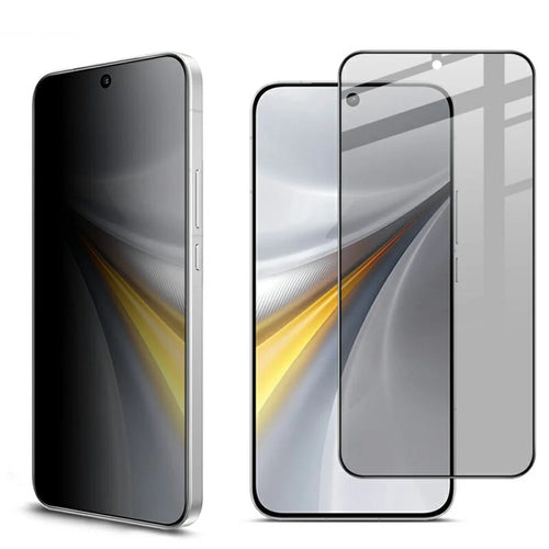 IMAK For vivo iQOO 15 5G Privacy Screen Protector Anti Peep Full Cover Tempered Glass Film (Fingerprint Unlock) - 1