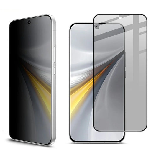 IMAK For vivo iQOO 15 5G Privacy Screen Protector Anti Peep Full Cover Tempered Glass Film (Fingerprint Unlock) - 1