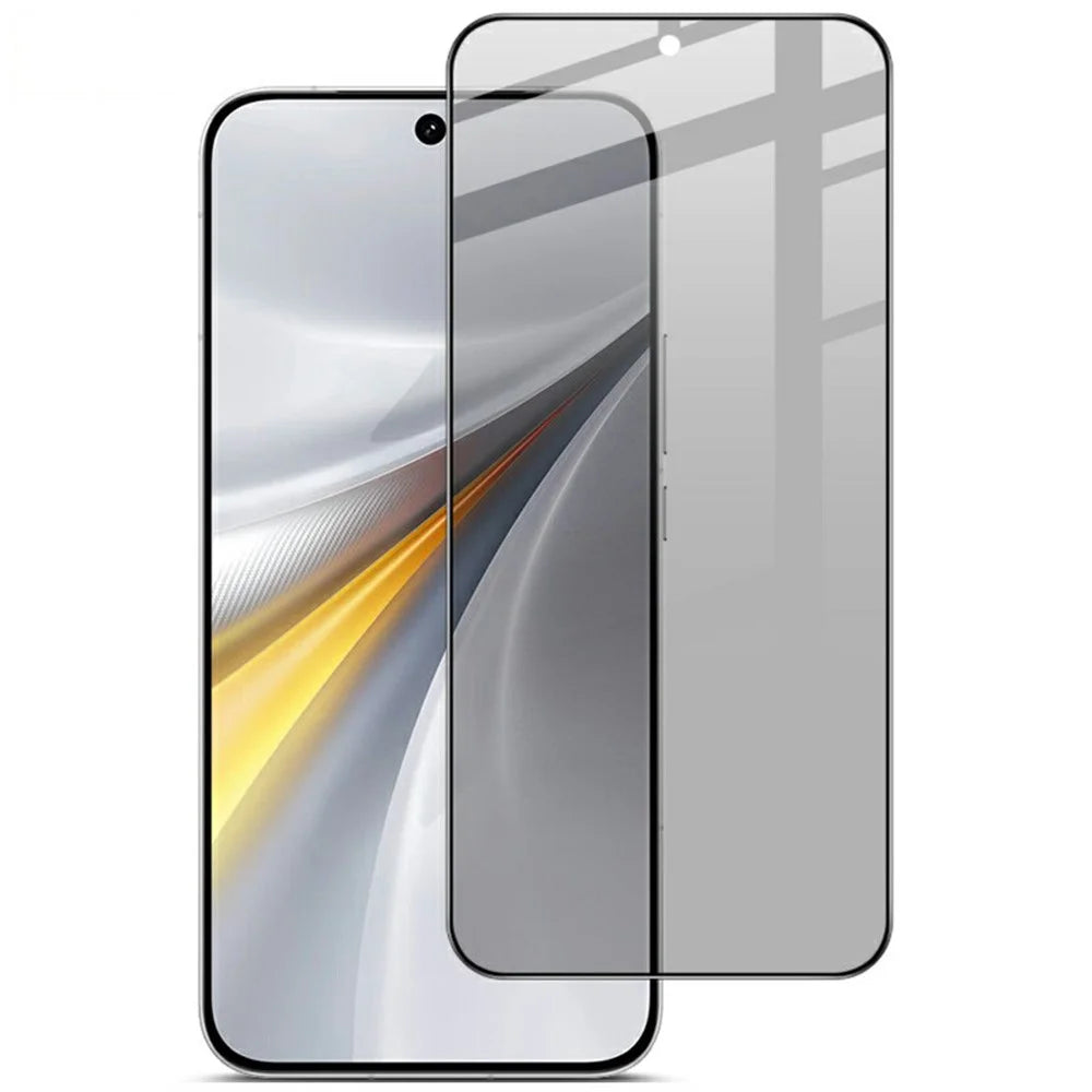 IMAK For vivo iQOO 15 5G Privacy Screen Protector Anti Peep Full Cover Tempered Glass Film (Fingerprint Unlock) - 5