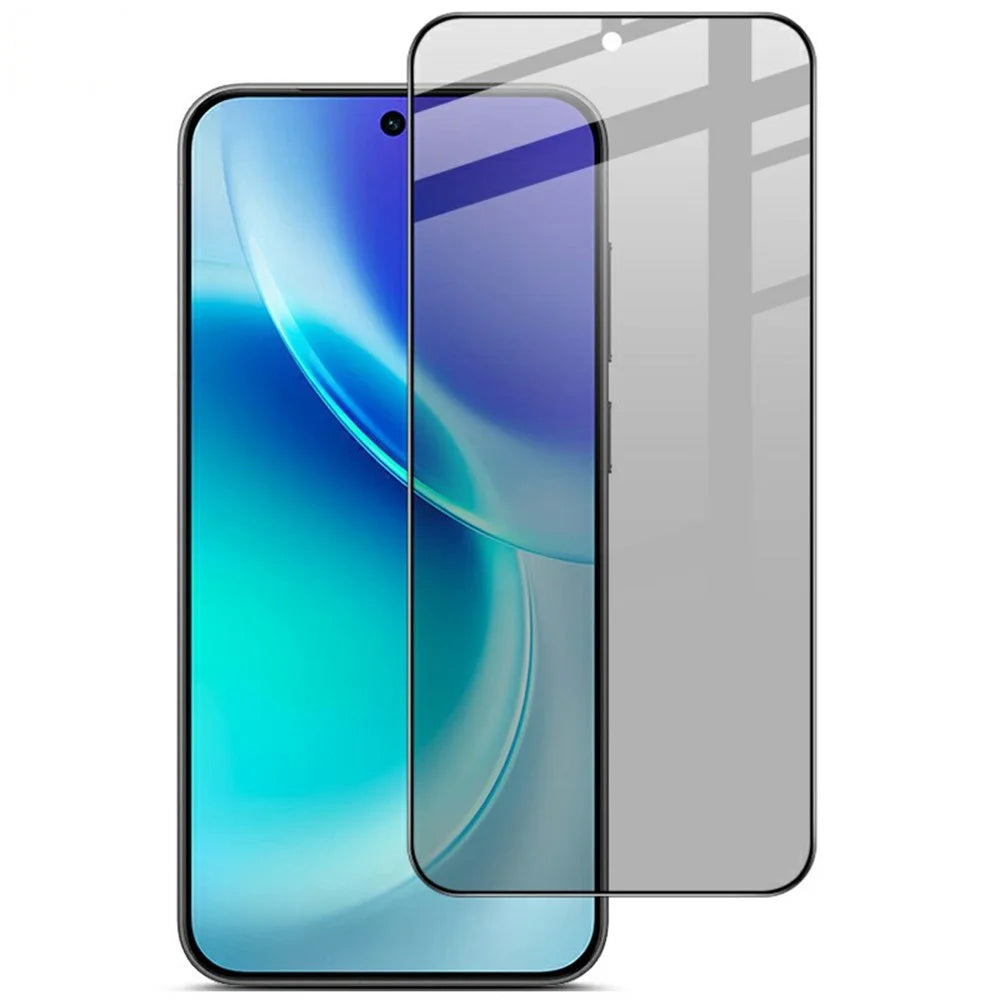 IMAK For vivo X300 5G / Find X9s Pro 5G Privacy Screen Protector Anti Peep Full Cover Tempered Glass Film (Fingerprint Unlock) - 5