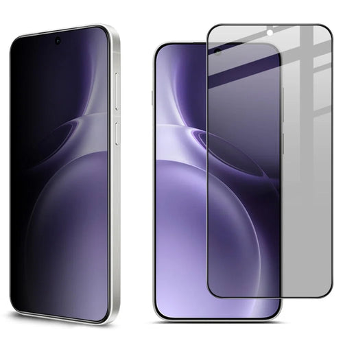 IMAK For vivo X300 Pro 5G / Y600 Pro 5G Privacy Screen Protector Anti Peep Full Cover Tempered Glass Film (Fingerprint Unlock) - 1