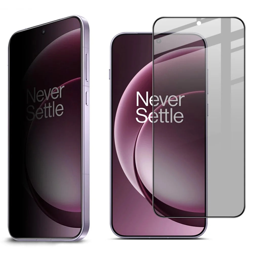 IMAK For OnePlus 15 5G Privacy Screen Protector Anti Peep Full Cover Tempered Glass Film (Fingerprint Unlock) - 1