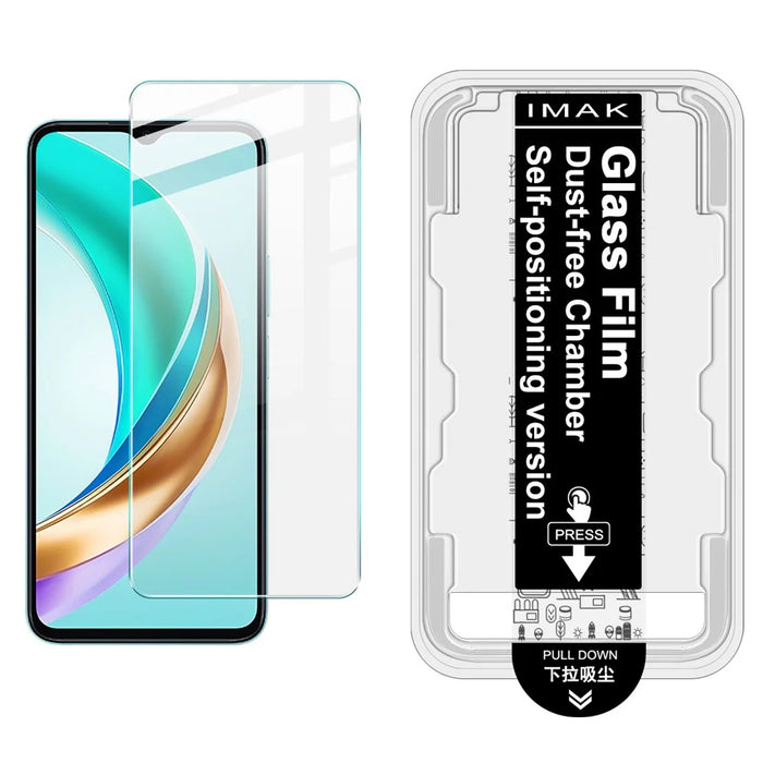 IMAK H Series For Honor X6b Plus 4G Tempered Glass Screen Protector Film with Dust-free Installation Tool - Transparent - 1