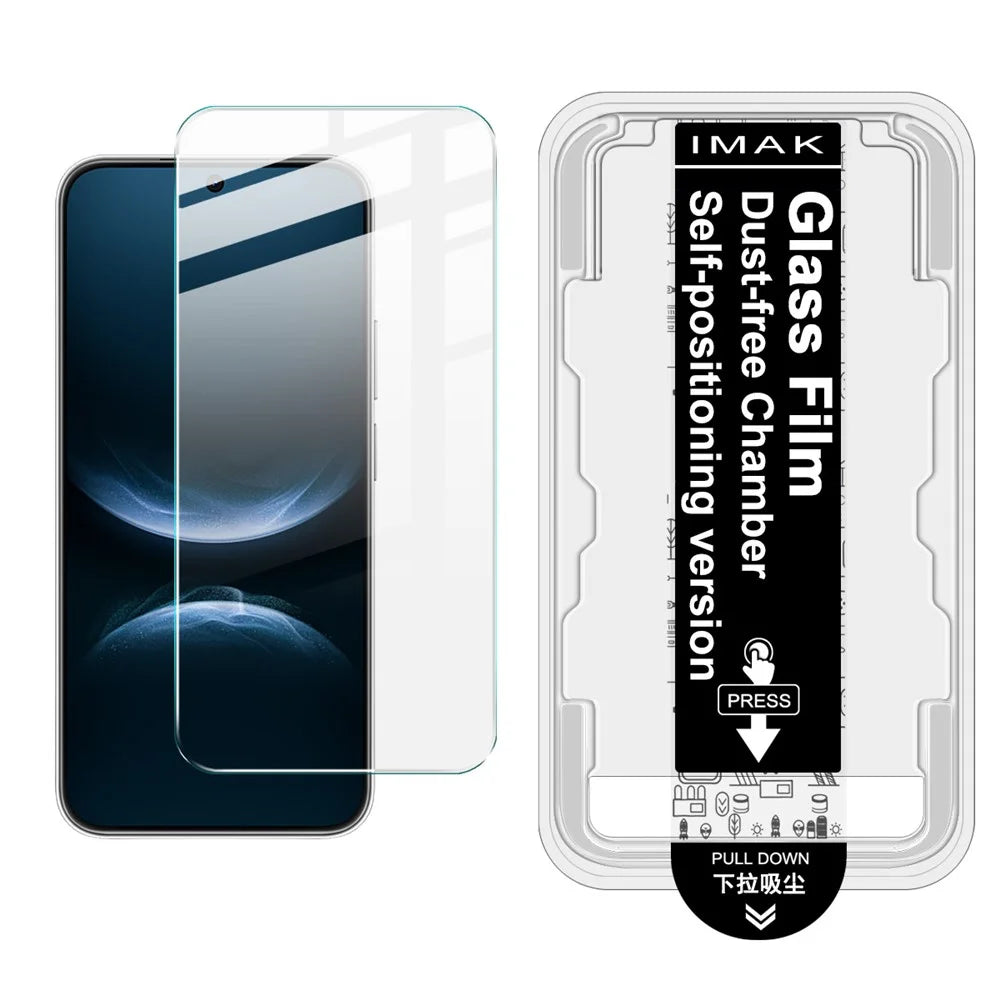 IMAK H Series For Huawei nova 14 Lite 5G Tempered Glass Screen Protector Film with Dust-free Installation Tool - Transparent - 1