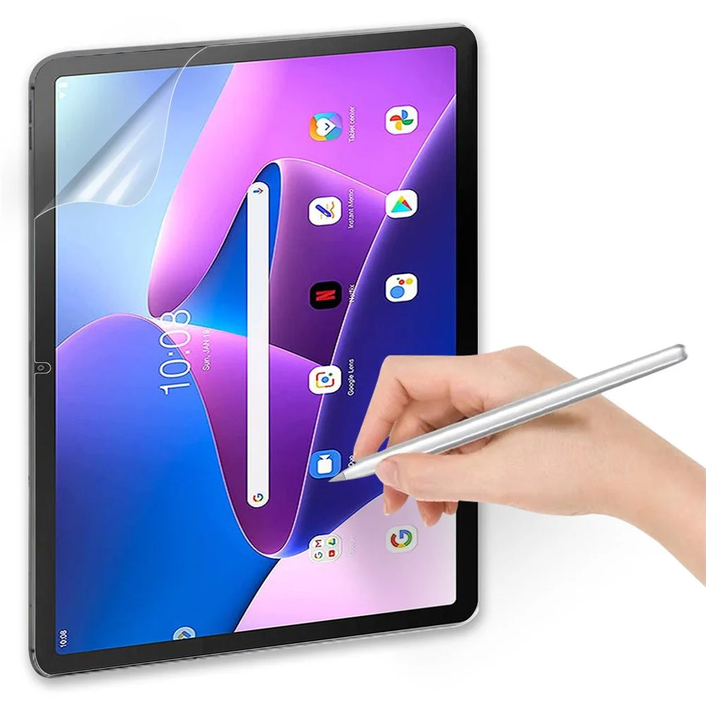 For Lenovo Tab M10 (Gen 3) TB-328FU / TB-328XU Full Cover Paper-like Screen Protector High Definition Soft PET Smooth Surface Tablet Film - 1