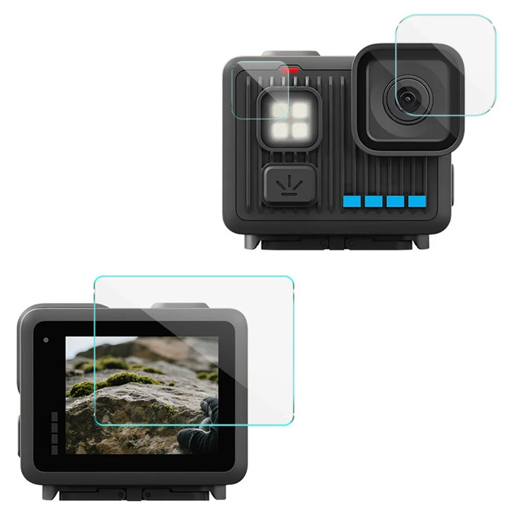 IMAK For GoPro LIT Hero Camera Tempered Glass Screen Protector + Lens Protector Kit - 1