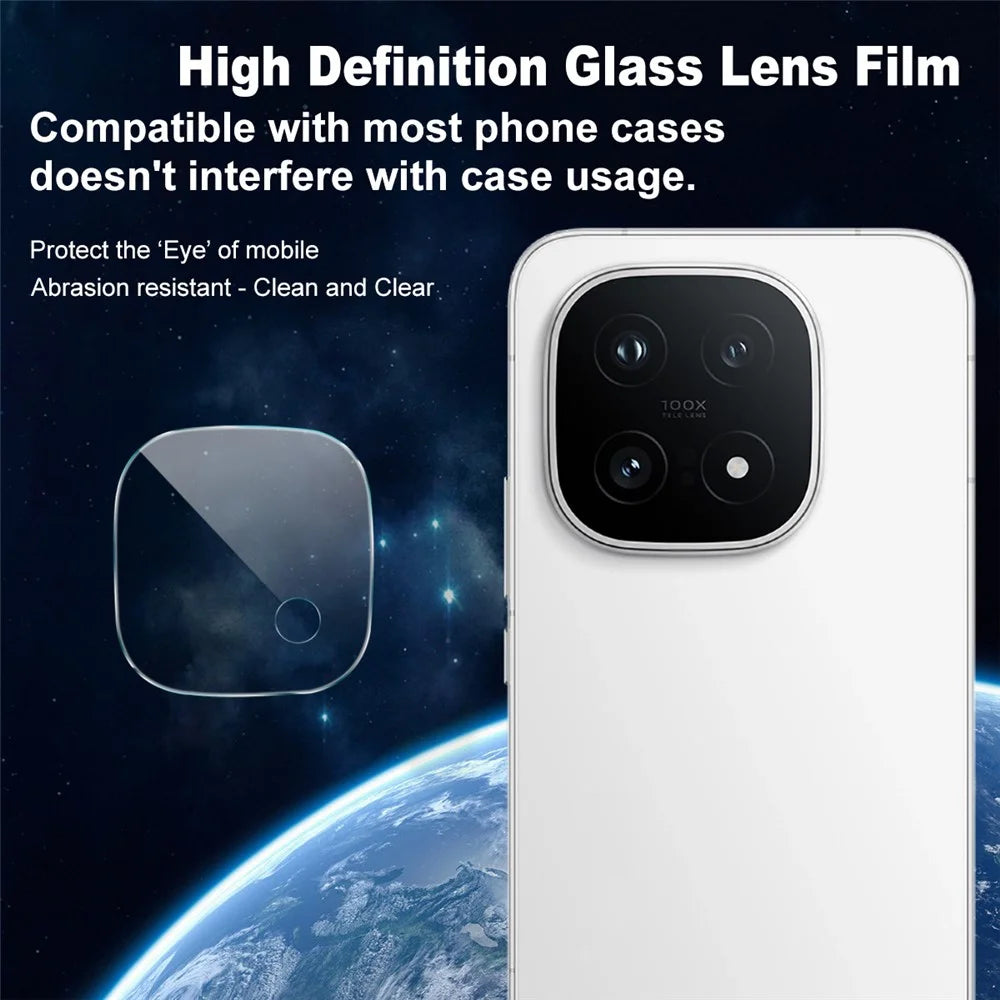 IMAK For vivo iQOO 15 5G Full Coverage Camera Lens Protector Slim Tempered Glass Lens Film - 2
