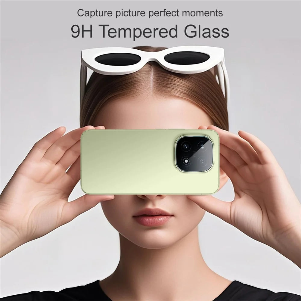 IMAK For vivo iQOO 15 5G Full Coverage Camera Lens Protector Slim Tempered Glass Lens Film - 3