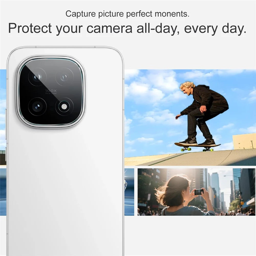 IMAK For vivo iQOO 15 5G Full Coverage Camera Lens Protector Slim Tempered Glass Lens Film - 4