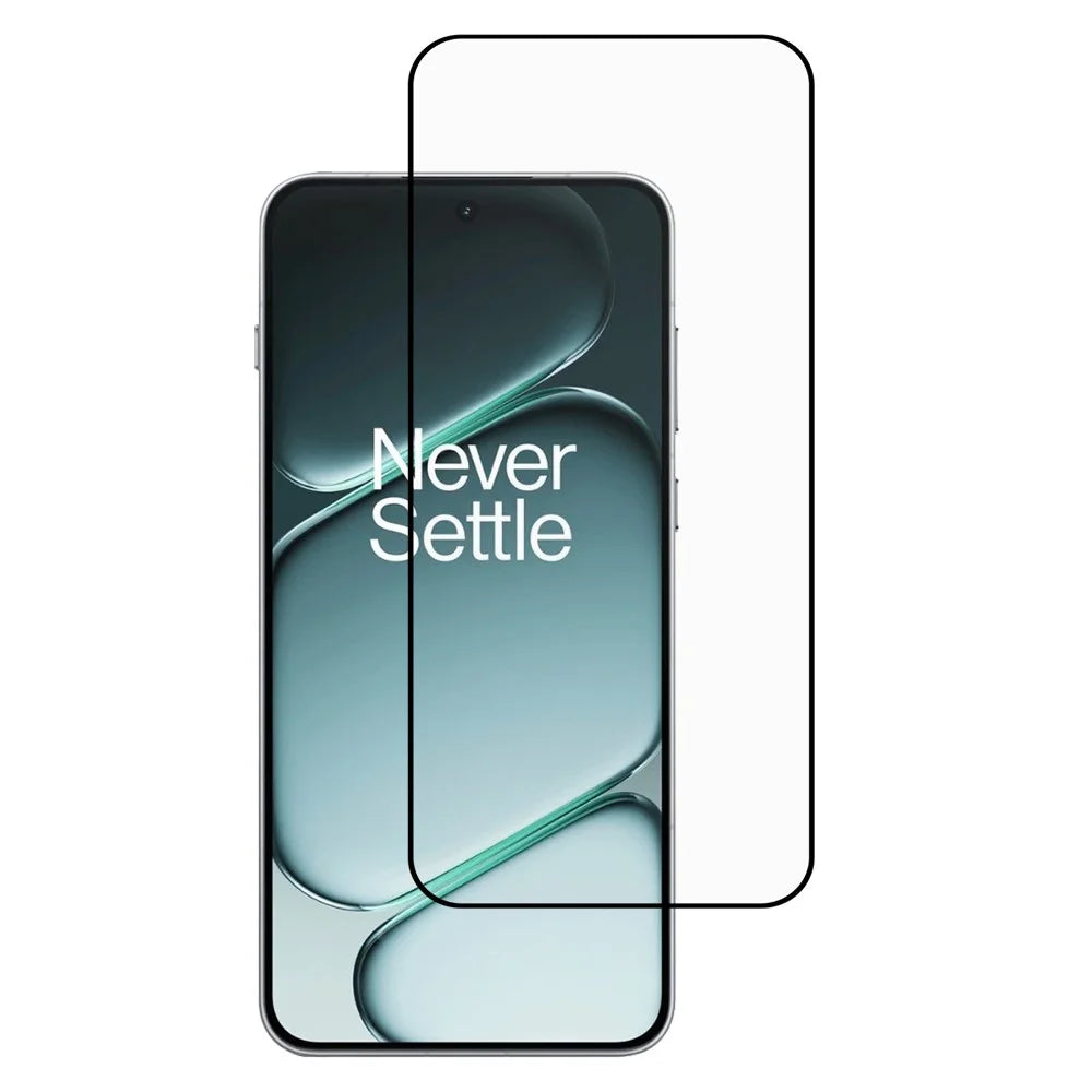 For OnePlus 15R 5G / Ace 6T 5G / Ace 6 5G Full Screen Protector Silk Printing Full Glue Tempered Glass Screen Film - 1