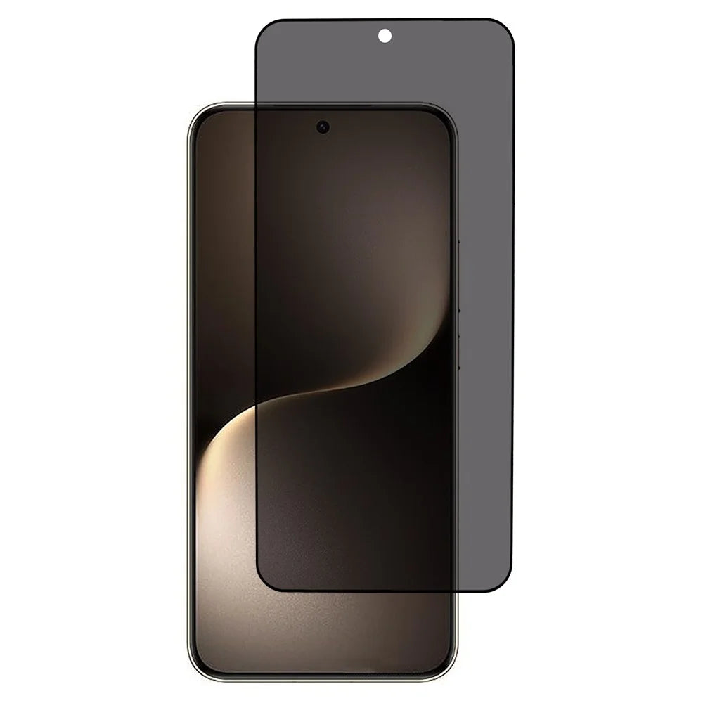 For Honor Magic8 5G Anti Spy Privacy Screen Protector 2.5D Arc Edge Full Glue Full Cover High Aluminium-silicon Glass Film (Fingerprint Unlock) - 1