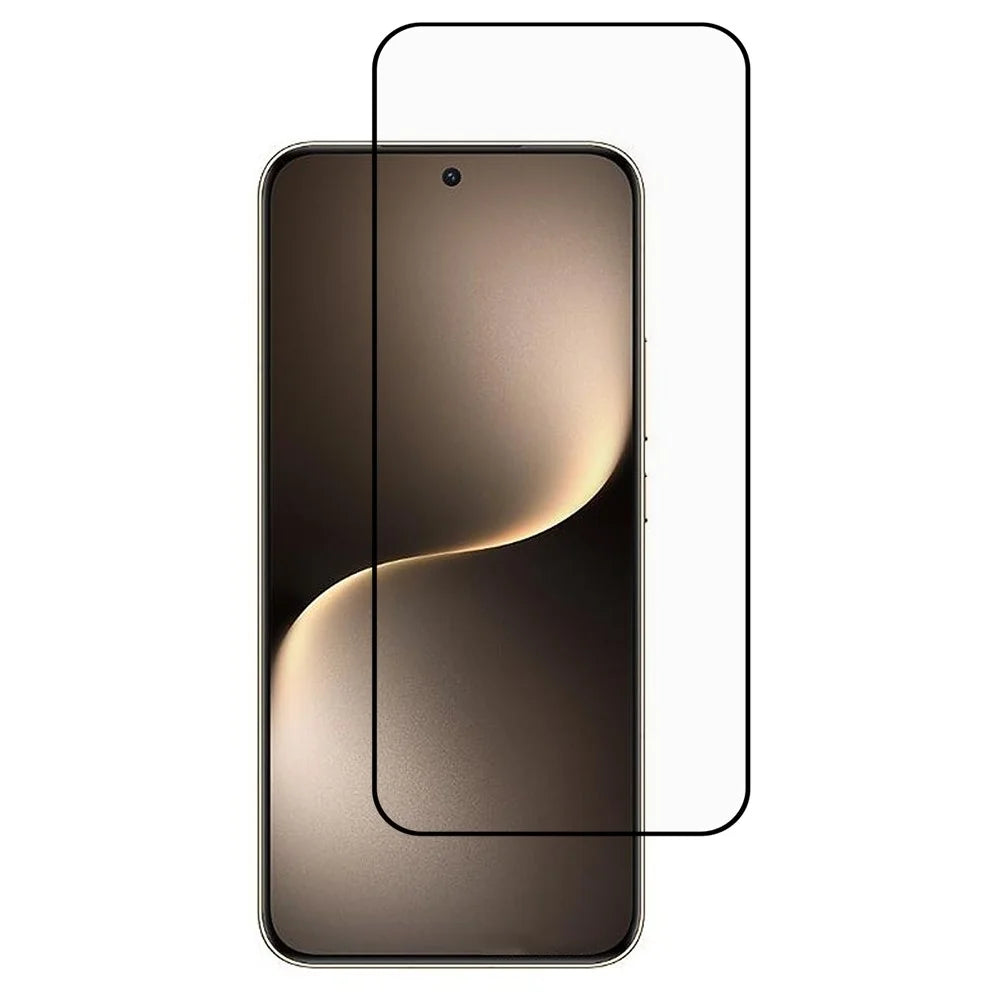 For Honor Magic8 5G Full Screen Protector Full Glue Arc Edge HD High Aluminium-silicon Glass Film with Black Silk Print Edge (Fingerprint Unlock) - 1