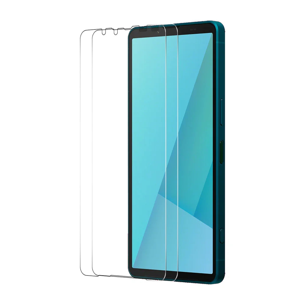ENKAY HAT PRINCE For Sony Xperia 10 VII 2Pcs Screen Protector   9H Clear High Aluminum-Silicon Glass Film - Transparent - 1