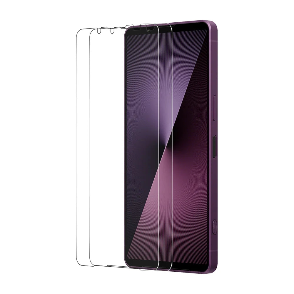ENKAY HAT PRINCE For Sony Xperia 1 VII 2Pcs Screen Protector   9H Clear High Aluminum-Silicon Glass Film - Transparent - 1