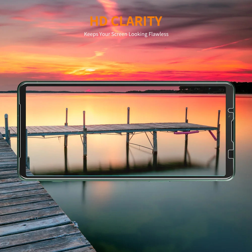 ENKAY HAT PRINCE For Sony Xperia 10 VII Screen Protector   9H Hardness High Aluminum-Silicon Glass Film - Transparent - 5
