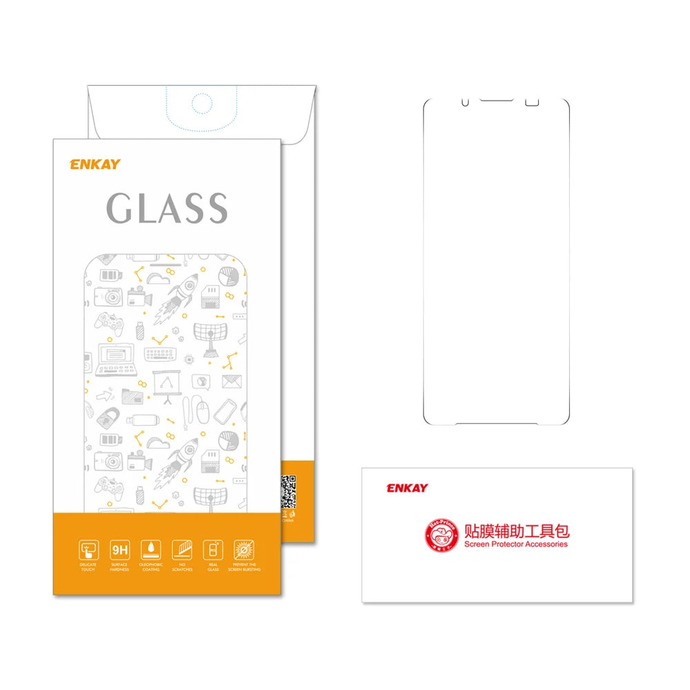 ENKAY HAT PRINCE For Sony Xperia 10 VII Screen Protector   9H Hardness High Aluminum-Silicon Glass Film - Transparent - 6