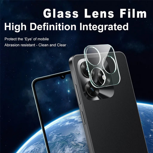 IMAK For Honor X5c Plus 4G / X5c 4G Tempered Glass Full Cover Camera Lens Protector + Acrylic Lens Cap - 2
