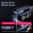 For iPhone 14 Plus Full Screen Protector Anti-explosion HD Clear High Aluminium-silicon Glass Film - As Shown - 4