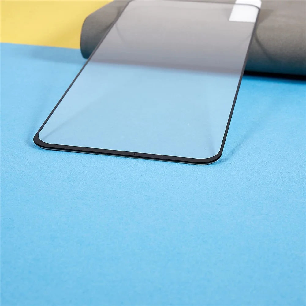 For Motorola Edge (2022) 5G Full Covering Tempered Glass Film Full Glue Silk Printing Black Edge Anti-scratch Screen Protector - 5