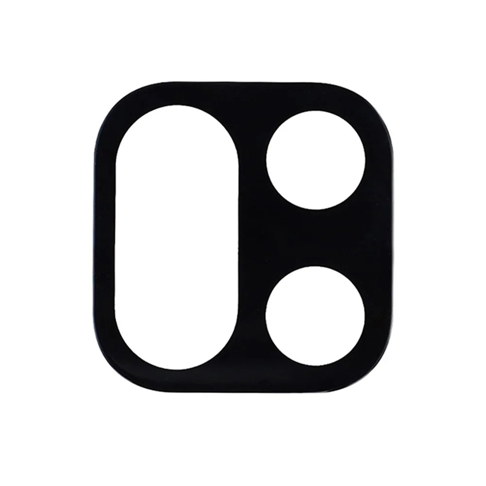 For OnePlus 15 5G Tempered Glass Lens Protector Black Silk Printing Camera Lens Film - 2