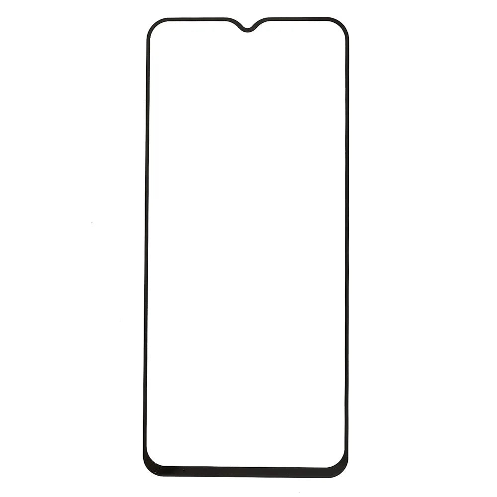 Anti-explosion Screen Protector For Oppo A58 5G, Tempered Glass Full Glue Silk Printing Black Edge Full Covering Film - 2