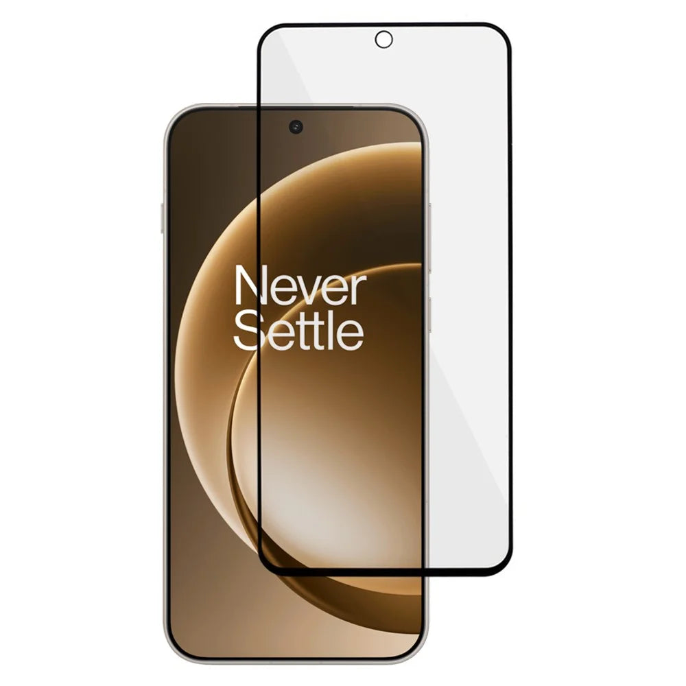 For OnePlus 15 5G / Oppo Find X9 Pro 5G Full Screen Protector Black Edge Matte Anti-Fingerprint Full Glue Tempered Glass Film - 1