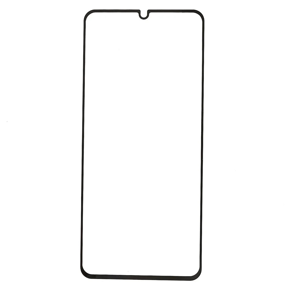 For ZTE Blade A72 4G Tempered Glass Screen Protector HD Clear Full Glue Black Edge Silk Printing Anti-explosion Film Shield - 2