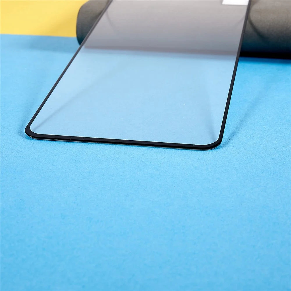 For ZTE Blade A72 4G Tempered Glass Screen Protector HD Clear Full Glue Black Edge Silk Printing Anti-explosion Film Shield - 5