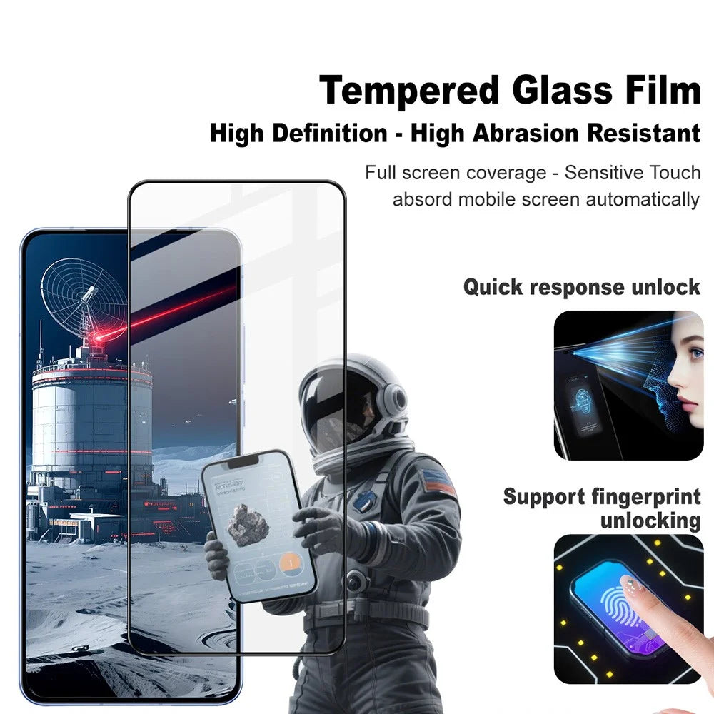 IMAK Pro+ Series For vivo iQOO Neo11 5G / Oppo Find X9 Ultra 5G Screen Protector Full Coverage Tempered Glass Film (Fingerprint Unlock) - 2